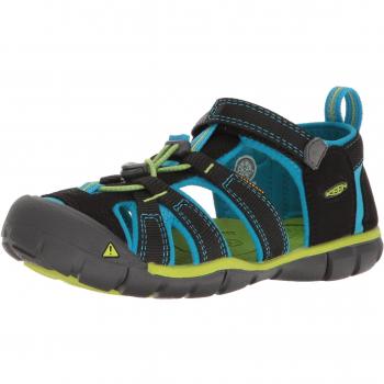 Keen Unisex-Kinder Sandalen Seacamp Ii Cnx, Schwarz