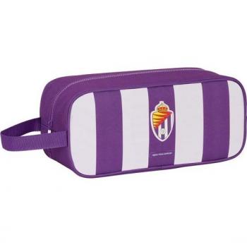 Scarpiera Trasportabile Real Valladolid C.F. – Bianco Viola 34x15x14 cm