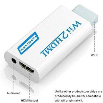 Adattatore da Wii a HDMI con audio 3,5 mm GANA