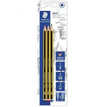 Staedtler Noris Bleistift 3er Set (2H, HB, H)