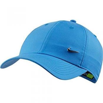 Nike U Nk H86 Metal Swoosh Hat in Pacific Blue