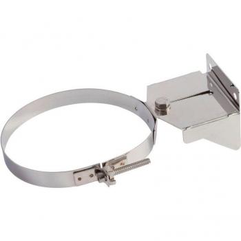 Fijación de pared regulable Inox Ø150mm 70-120mm