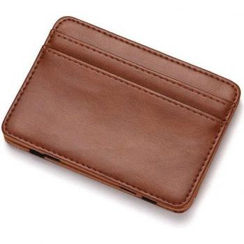 Billetera pequeña de cuero