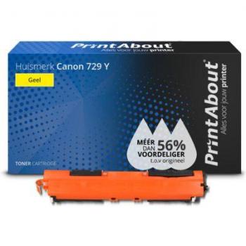 Toner Jaune compatible Canon 729 Y PrintAbout