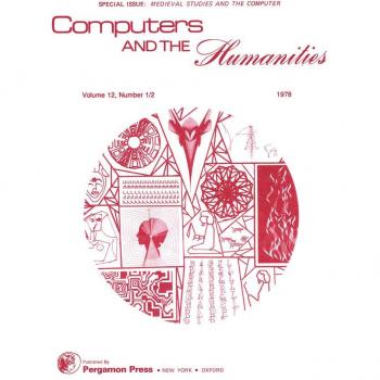 Medieval Studies and the Computer