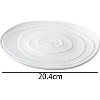 Assiette en céramique pour petit déjeuner