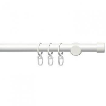 Gardinenstange LIEDECO Power Endkappe 20 mm, 200 cm, Komplettset