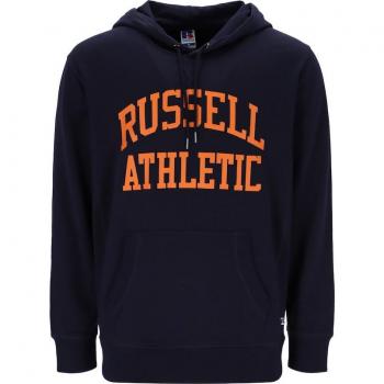 Felpa Russell Athletic EAGLE R Arch Logo Blu Navy