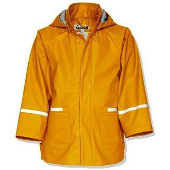 Unisex Regenjacke für Kinder in Gelb, Größe 74