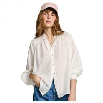 Pepe Jeans Damen Hemdbluse EAST mit Ragglenärmeln