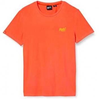 Superdry OL Neon Lite T-Shirt, Naranja (Volcanic Orange B5t), 3XL