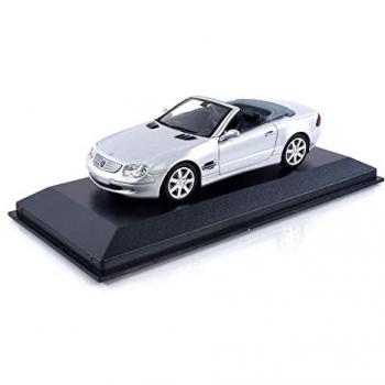 Mercedes-Benz Classe SL (R230) 2001 – Modèle Argent Maxichamps 1/43