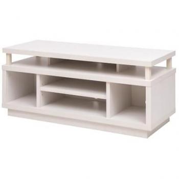 Mueble de TV Iris Ohyama 43″: 5 Estantes, Madera Maciza, Canalización