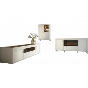 Kamin-TV-Lowboard Mossa IV