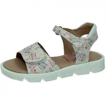 Children’s White Velcro Sandals – GARVALIN 212326, UK 10.5
