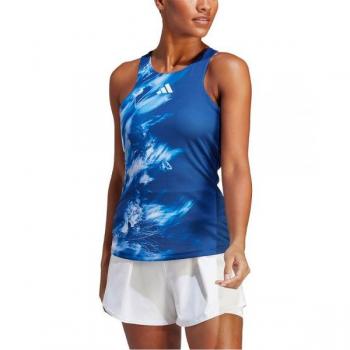 Adidas Melbourne Y‑T-shirt Femme – Bleu Foncé