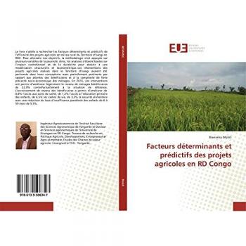 Facteurs déterminants et prédictifs des projets agricoles en RD Congo