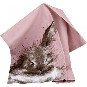 Pimpernel Pink Portmeirion Rabbit Towels