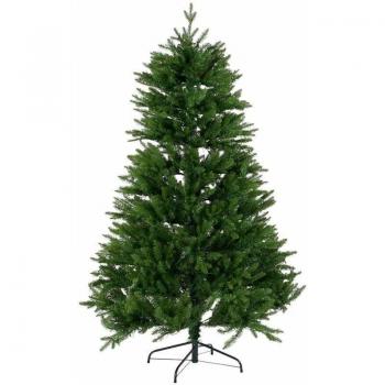 DKD Home Decor Weihnachtsbaum in Grün – 120 × 120 × 180 cm aus Polyethylen