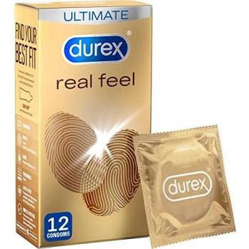 Durex Real Feel 12 Pack Condoms