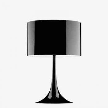 Flos Spun Light T1 Black Table Lamp with Touch Sensitive Controls