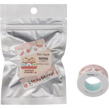 Sumikkogurashi Strawberry Adhesive Tape – King Jim Lite (TPTSG15‑001)