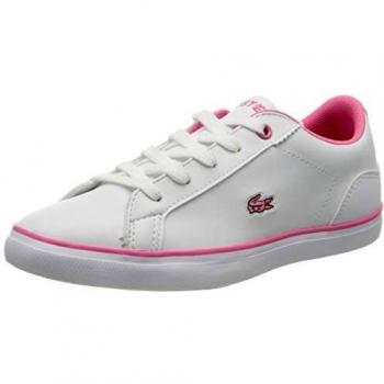 Lacoste Lerond BL 2 Cuc, Scarpe da Ginnastica Unisex-Bambini, Bianco