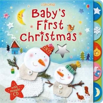 Baby's First Christmas with music CD (Baby Board Books), Fiona Watt, Book