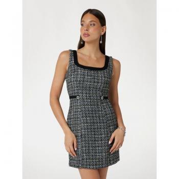 Robe Mini‑Tweed Élégante