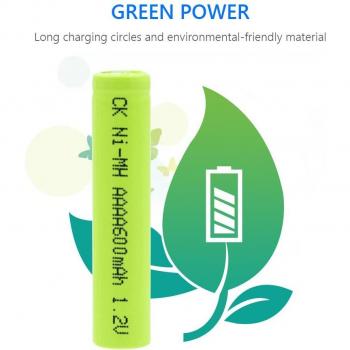 YCDC Baterías Ni-MH AAAA 600mAh