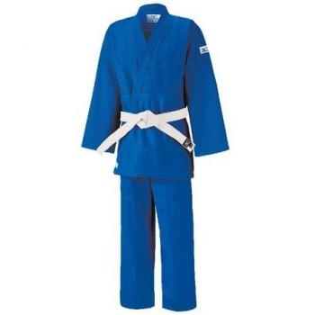 Kimono Mizuno kodomo con cinturón azul 130 cm