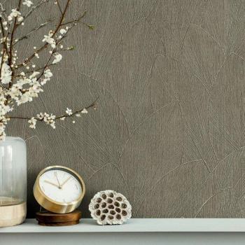 Papel Pared Floral Verde “Foster” 5 – Gris Marburg Lavable