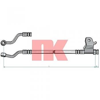 NK Bremsschlauch hinten links 587371J300