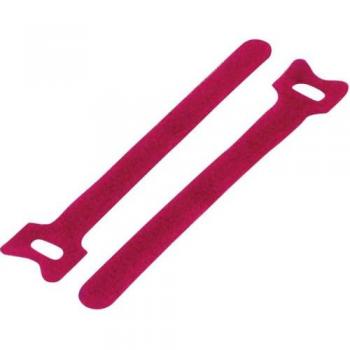 Fascette a strappo per raggruppare lato morbido/lato rigido 150 mm x 12 mm rosso (20 unità) – Tru Components