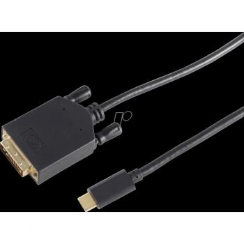 Cavo Shiverpeaks BS1058025 DVI-D/USB‑C 1 metro