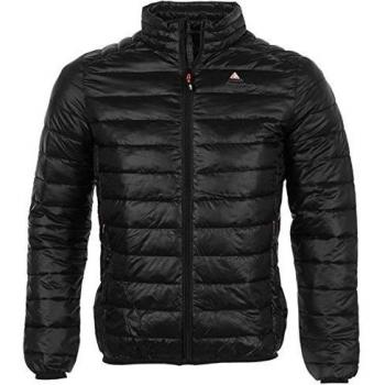 Peak Mountain Ceki Herren Daunenjacke Noir