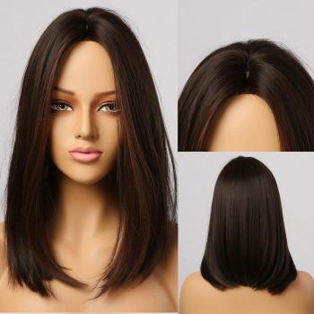 EASIHAIR Brown to Blonde Ombre Heat Resistant Wig