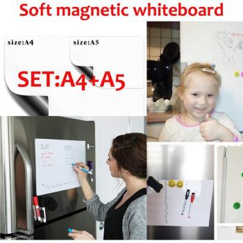 YIBAI A4+A5 Dry Erase Whiteboard Set