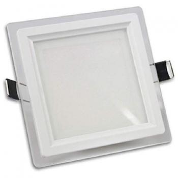 Pannello LED Slim Incasso Quadrato 9W Luce 6500K 3000K 4000K