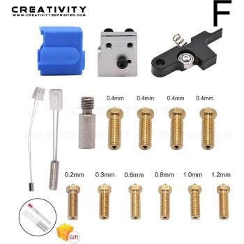 Artillery 3D Printer Heated Block and Silicone Nozzle Kit for Sidewinder X1
