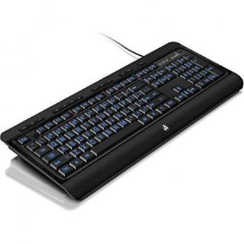 Aluratek AKBLED01F Large Print Tri-Color Illuminated Keyboard