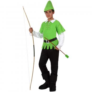 Tenue Robin Enfant 5 à 6 ans – Vert et Noir