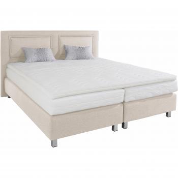 Westfalia Komfortbox Springbett mit Kalt-Schaum‑Topper & Designerkissen