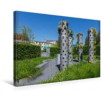 O‑Schatz Park Textil‑Leinwand 45 x 30 cm von CALVENDO mit wkbilder Print
