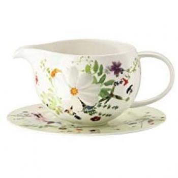 Rosenthal Sauciere Brillance Grand Air Sauciere 2-tlg., Bone China, (Platten), Saucieren
