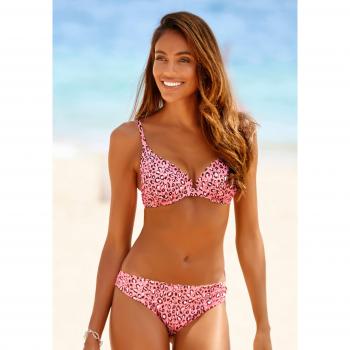 Lascana Bikini Top “Mae” (Animalprint) – Größe 38, Cup D