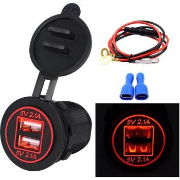 USB Aansteker QC3.0 voor Auto 12V-24V