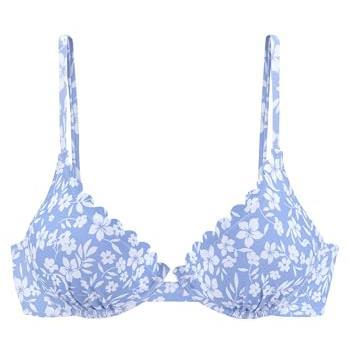 Vivance Bügel-Bikini-Top Leni, mit gelaserter Wellenkante