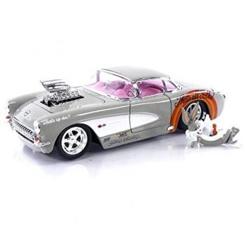JADA TOYS Looney Tunes Bug Bunny Corvette 57 – 1/24