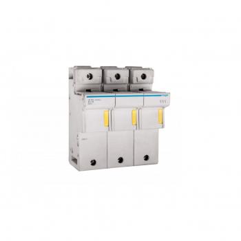 Commutateur de sûreté à fusible LR703, forme cylindrique, 3 pôles, 22 mm x 58 mm
